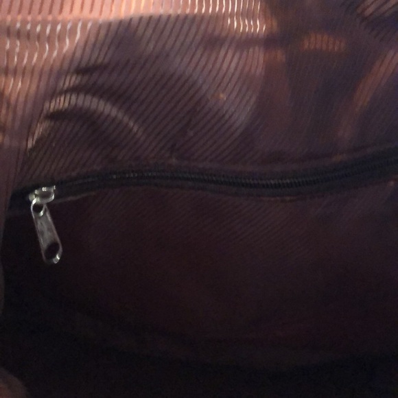 NWT artisan hand beaded bag with interchangeable dual snap long and short straps - Picture 5 of 7